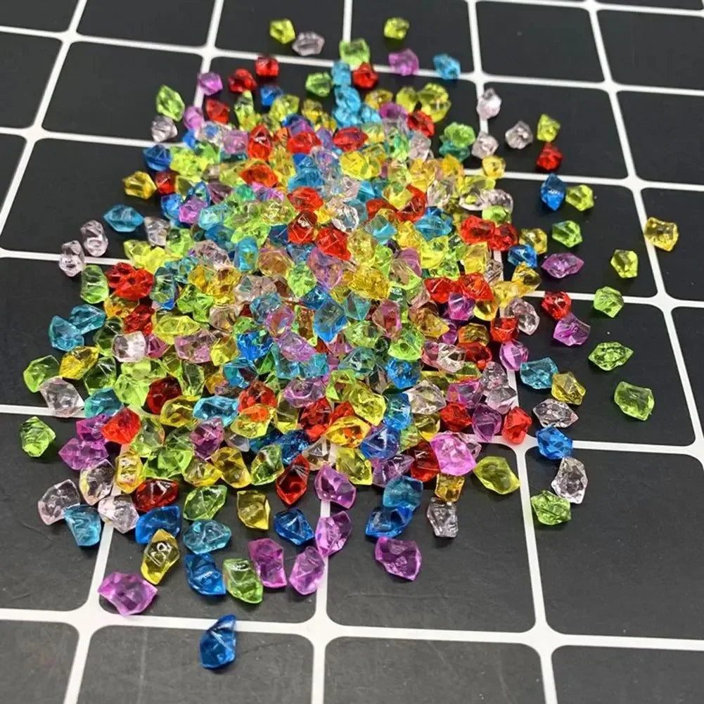Crystal Clear Crushed Ice Stones For Vase Filler Decor
