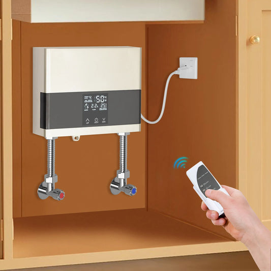 Sweetmile 110V 4000W Mini Electric Water Heater With Remote