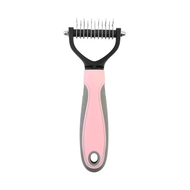 Dual Sided Pet Grooming Brush For Dogs And Cats