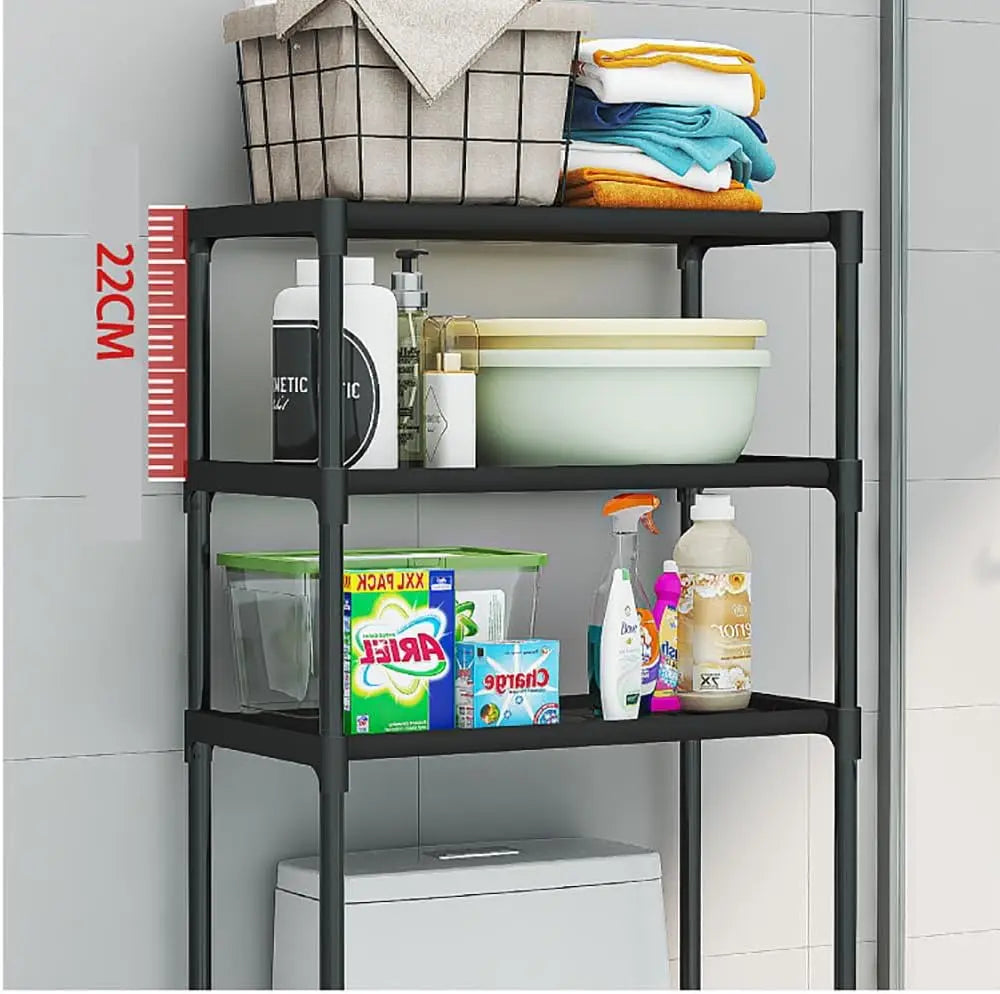 TWISTER.CK Over The Toilet Storage Cabinet 3-Tier Organizer