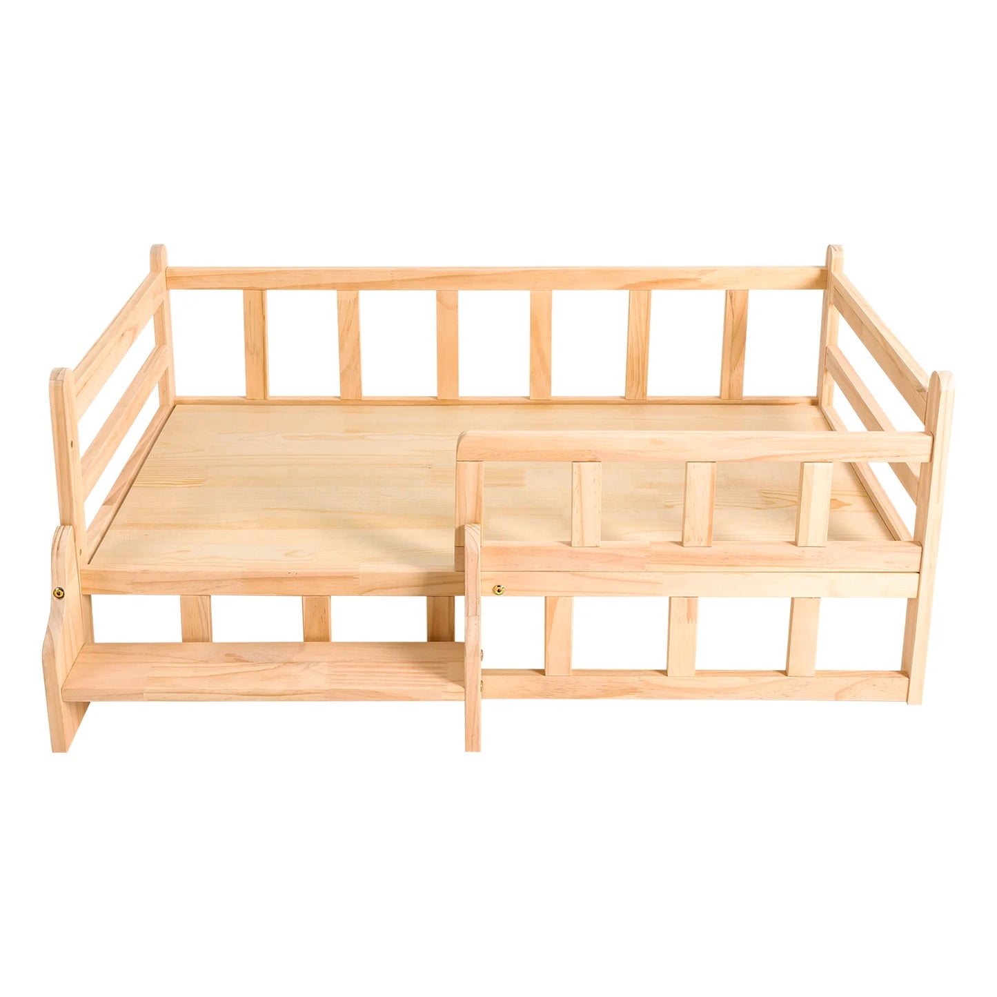 YIYIBYUS Solid Wood Elevated Pet Bed for Cats and Dogs