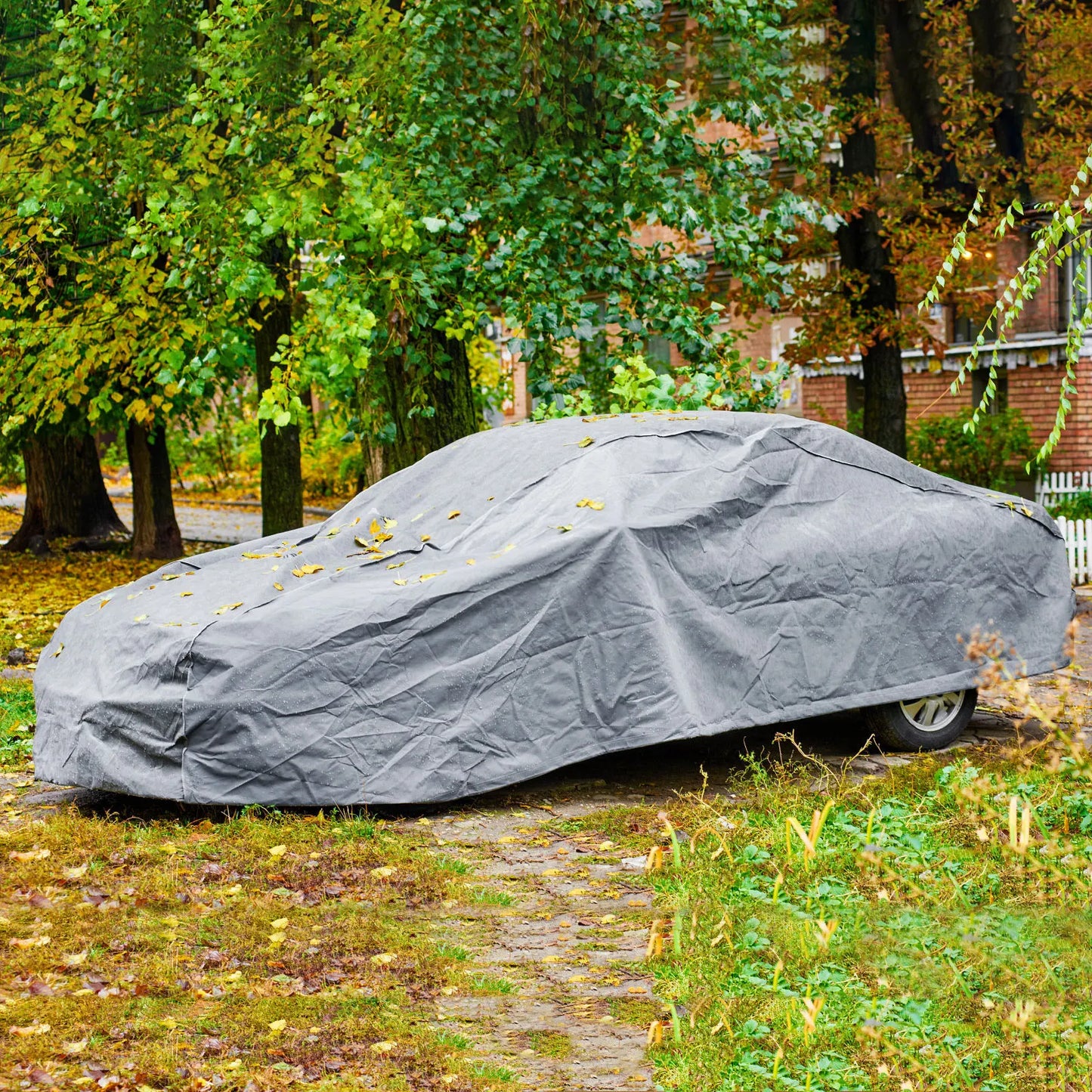 PVC 440gsm Extra Waterproof Heavy Tarpaulin Tarp Sheet Cover with Reinforced Grommets for Furniture Ground Multipurpose Covers