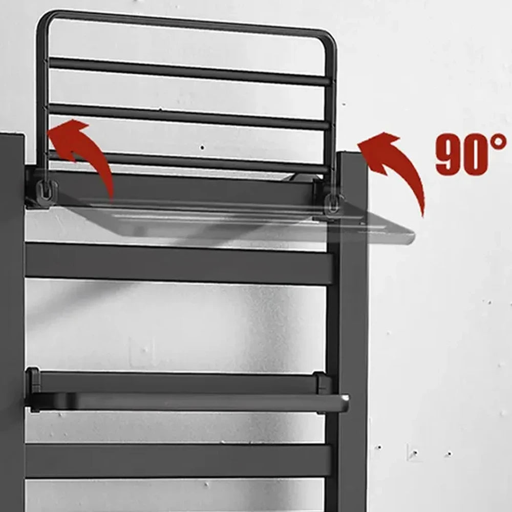Onyzpily Heated Towel Rack With Display 304 Stainless