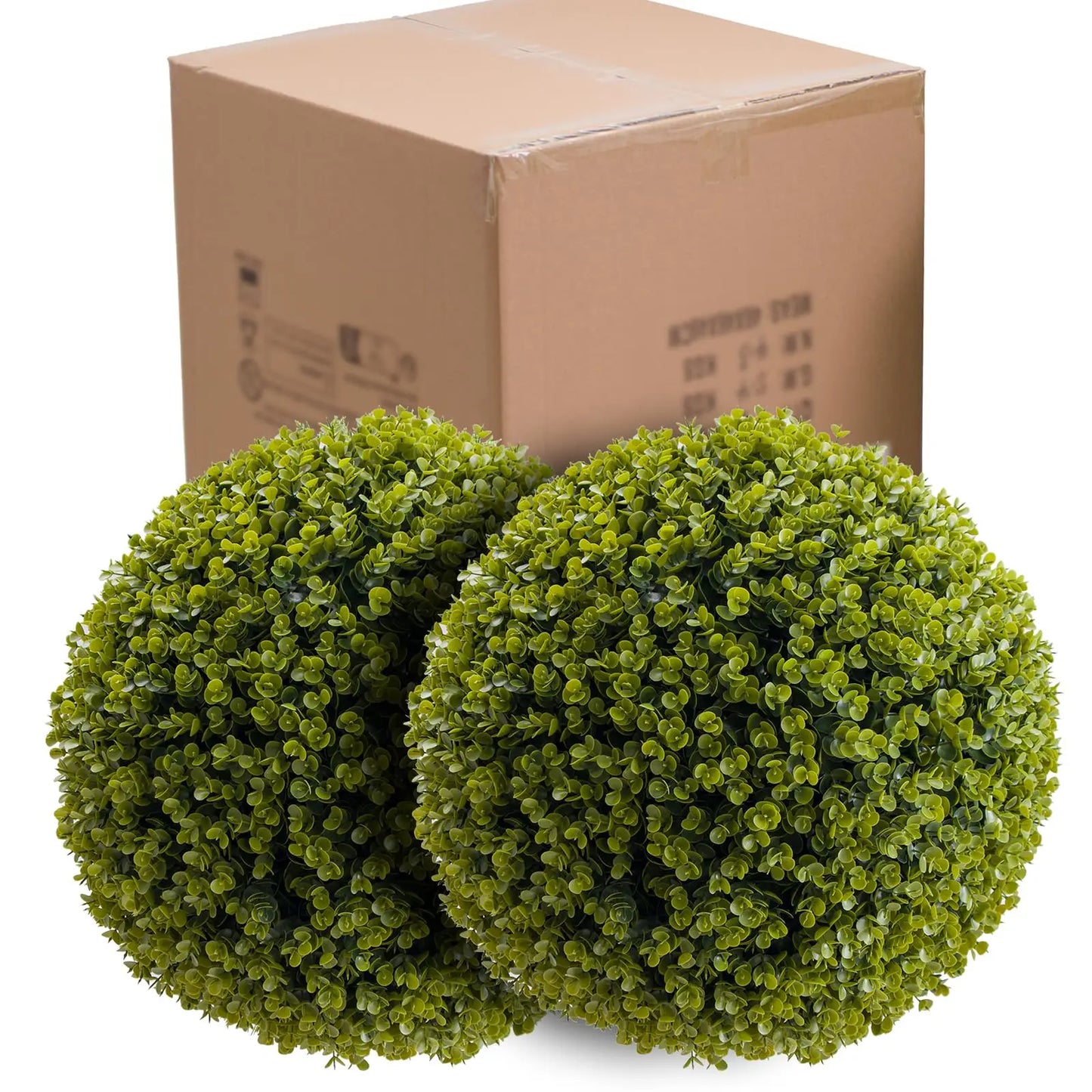 Studyset Topiary Balls Outdoor Set Of 2 For Garden Decor