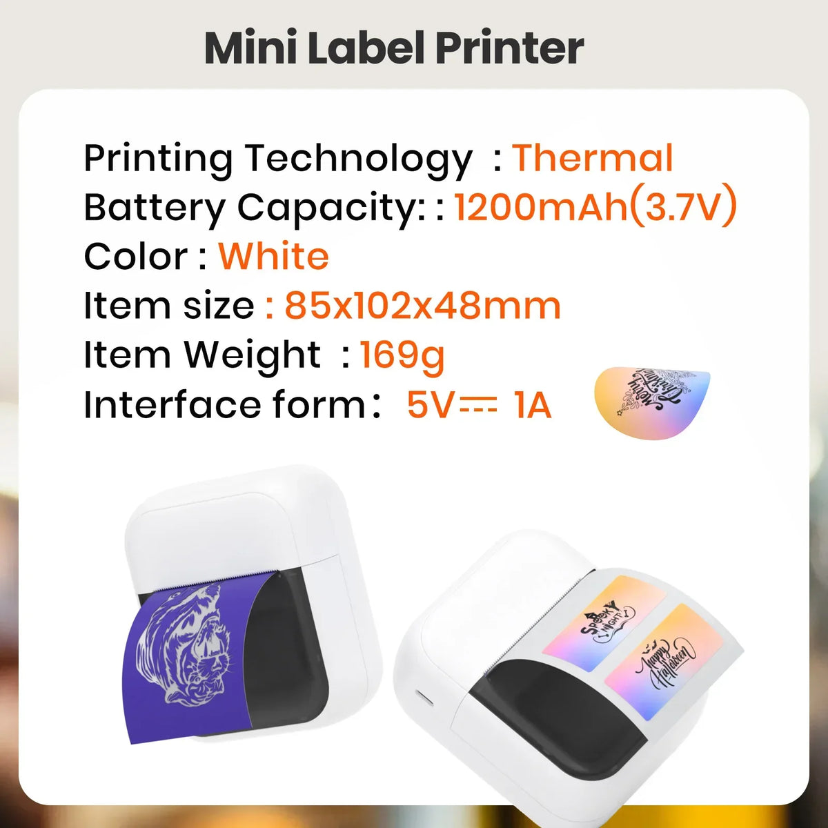 Orico Portable Inkless Tattoo Transfer Printer