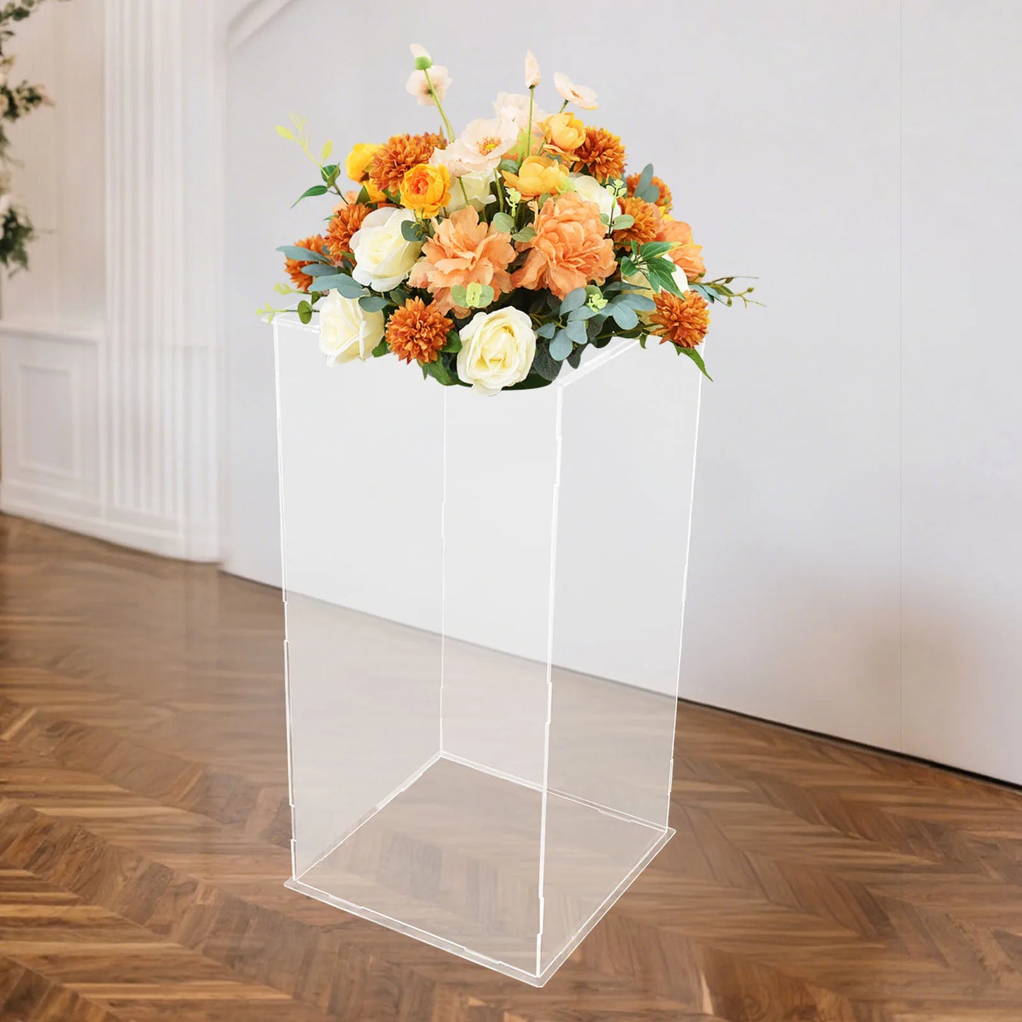 Bymaocar Acrylic Display Stand Freestanding Case For Figures
