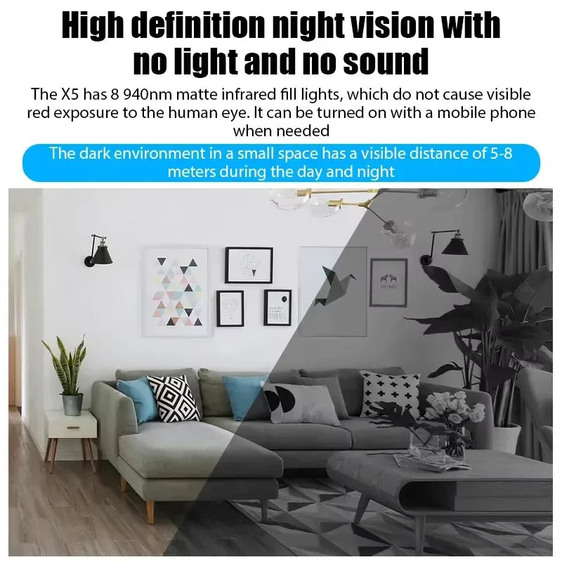 EAEY Wireless Security Camera With Night Vision