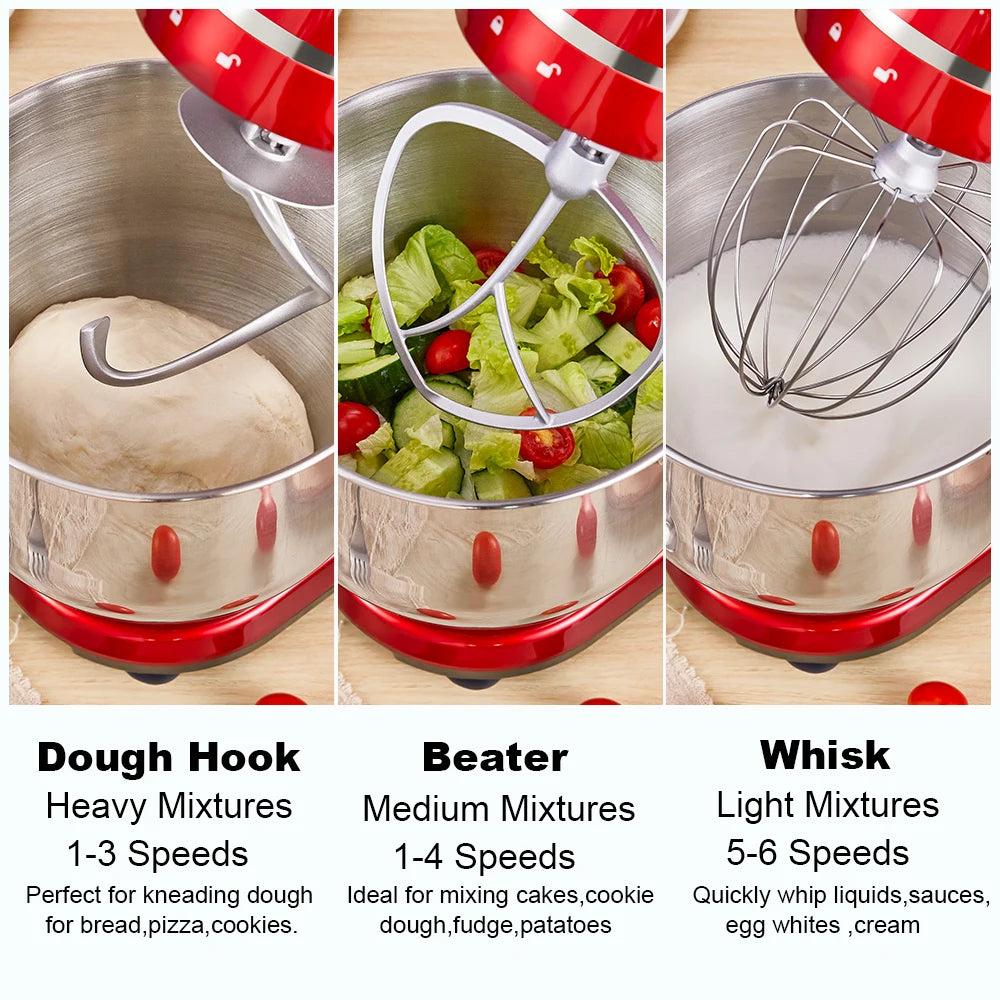 Biolomix Kitchen Stand Mixer With Blender And 6 Speeds