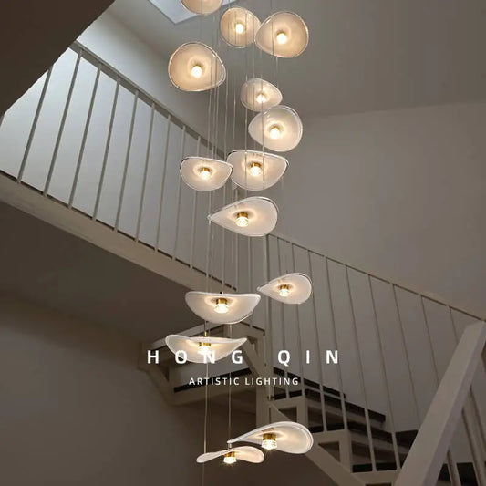 Yingxuan Luxury Staircase Pendant Light Chandelier