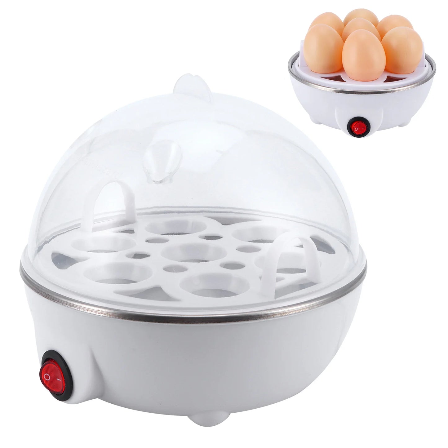 Romellar Electric Egg Cooker With Poacher