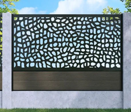 Factory Custom Privacy Garden Fencing Trellis Guardrail