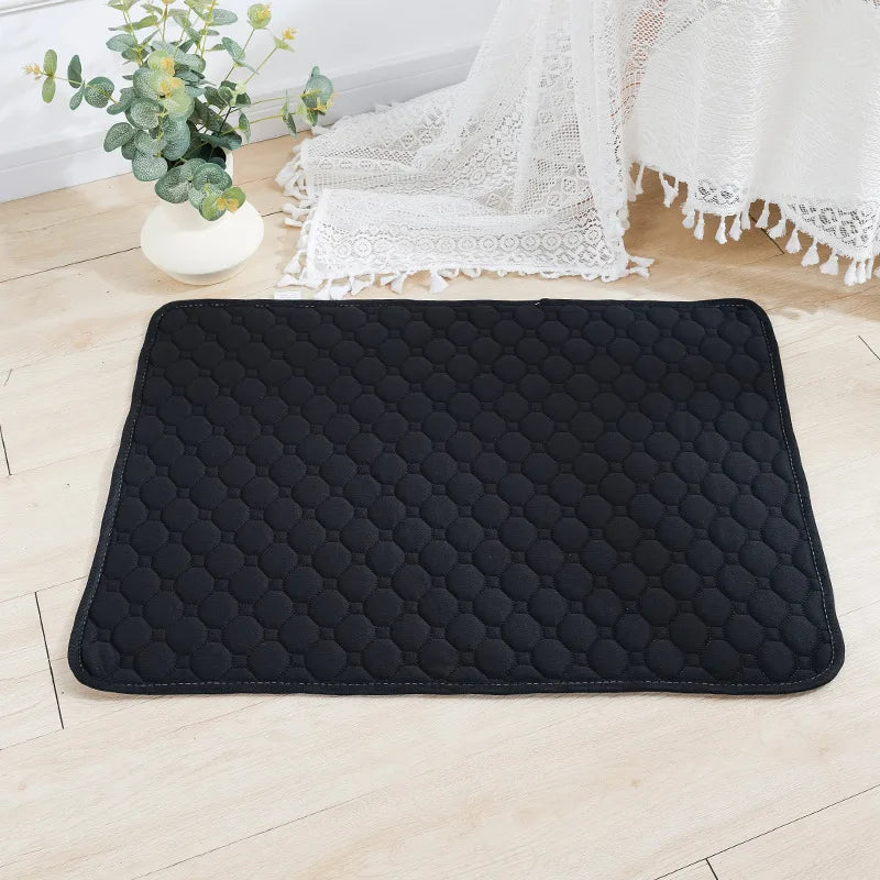 Washable Dog Pee Pad Blanket Absorbent Training Mat