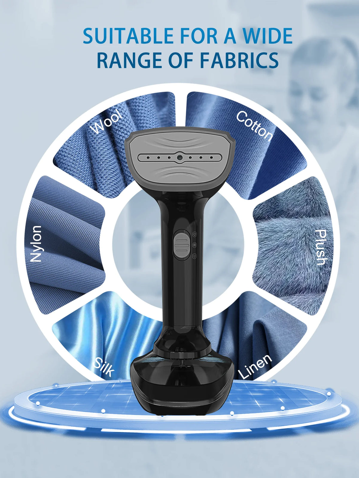 Portable Handheld Garment Steamer And Iron