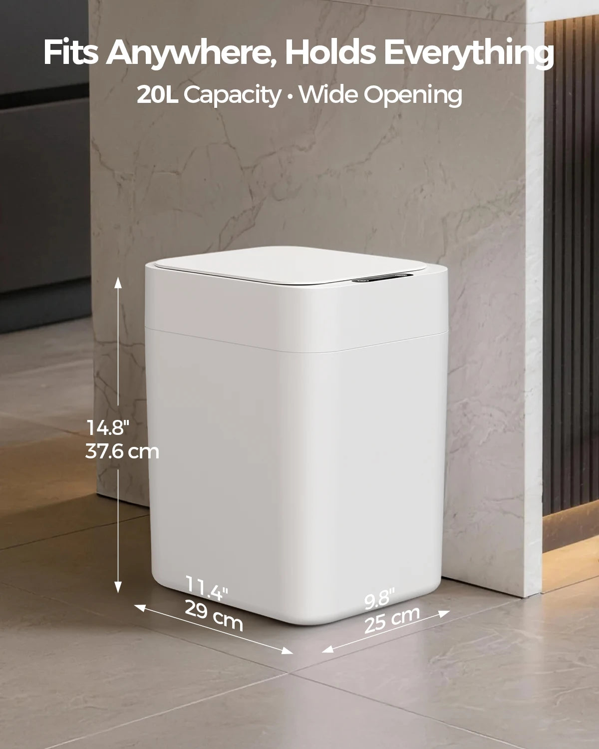 Automatic Self Bagging Motion Sensor Trash Bin