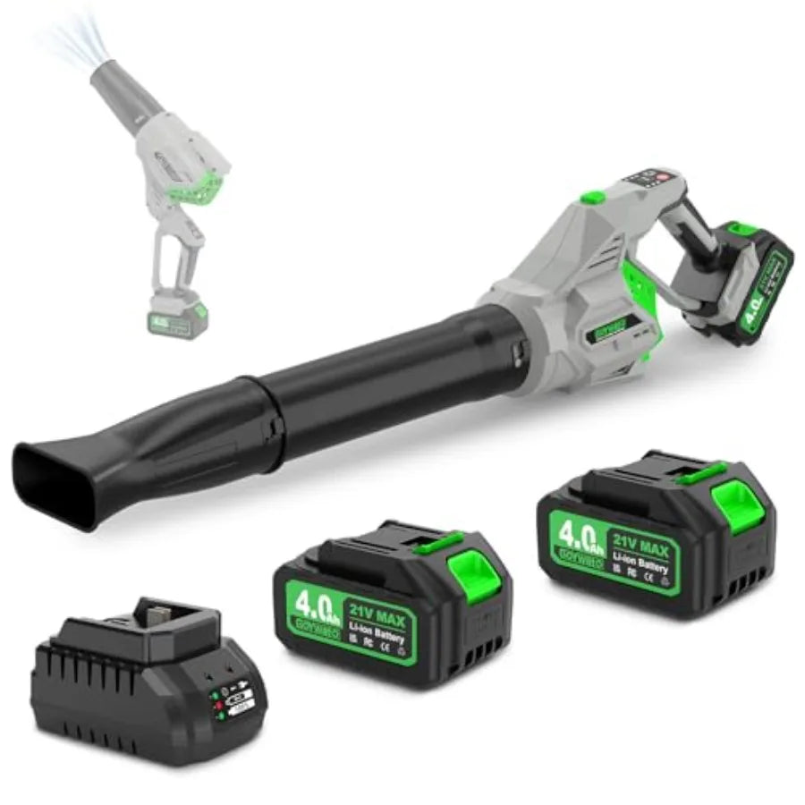 Cordless Leaf Blower 700CFM 21V Brushless