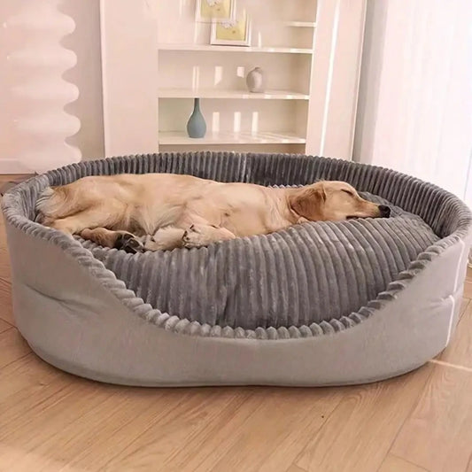 Plush Cotton Pet Bed For Dogs And Cats Indoor Comfort