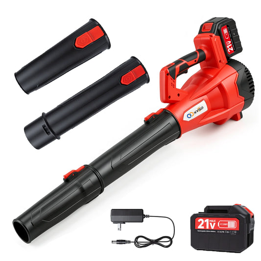 Cordless Leaf Blower 650 CFM With 21V Battery