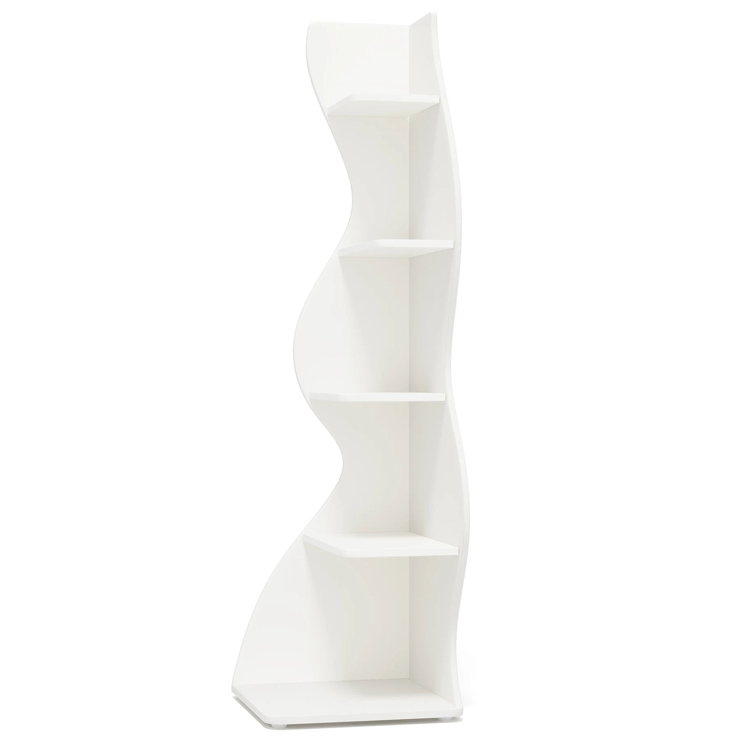 Tribesigns 5 Tier Corner Shelf Wall Bookcase Plant Stand