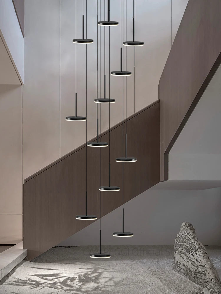 CAMPEGGI LED Circular Chandelier For Living Room