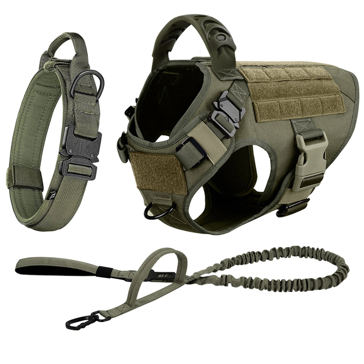 Dog Harness And Leash Set For Walking And Training