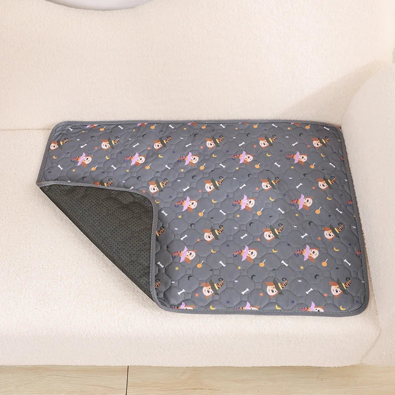 Washable Dog Pee Pad Blanket Absorbent Training Mat