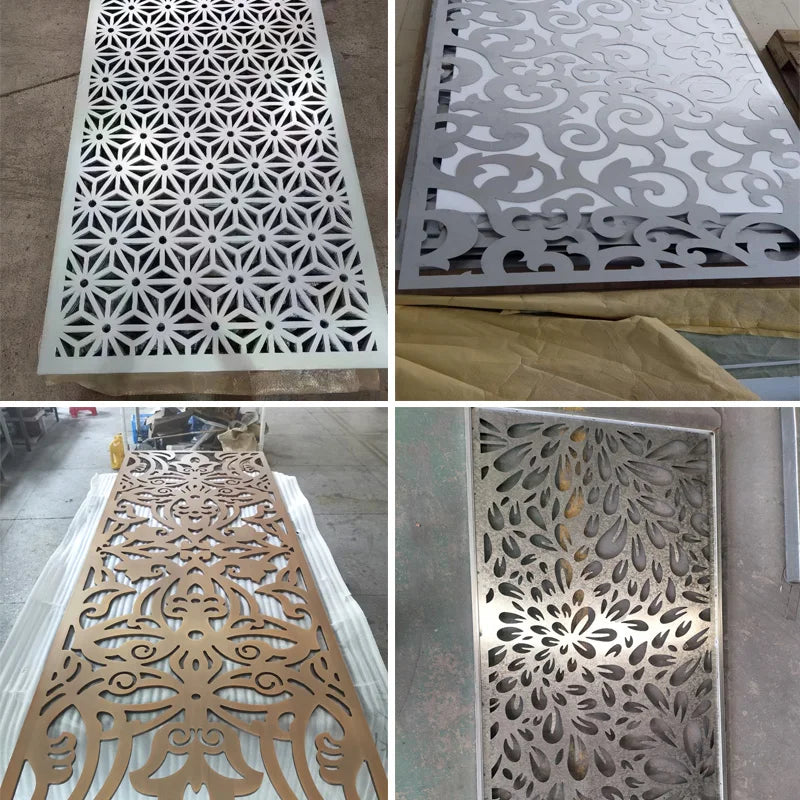 Factory Custom Privacy Garden Fencing Trellis Guardrail