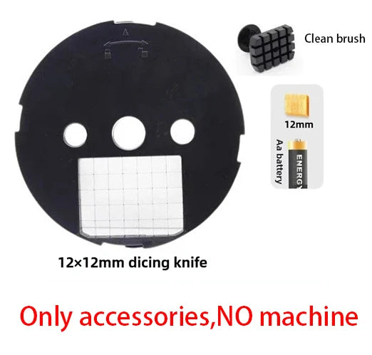 WERGANUASA Commercial Automatic Vegetable Cutter Slicer