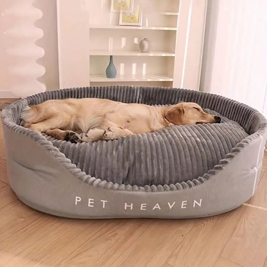 Plush Cotton Pet Bed For Dogs And Cats Indoor Comfort