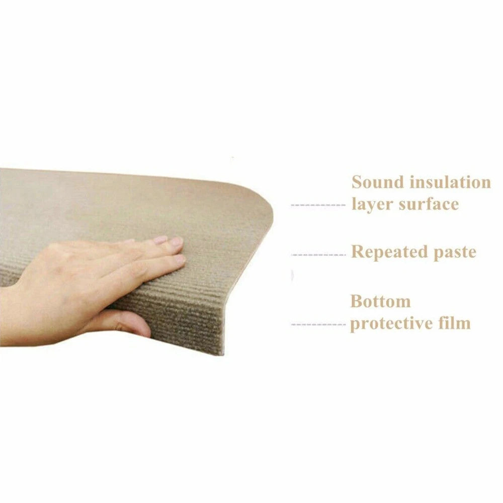 Bymaocar Non Slip Carpet Stair Treads Set For Home