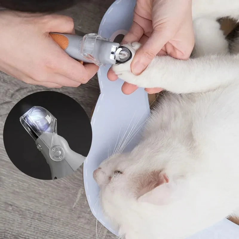 LED Light Pet Nail Clipper For Dogs And Cats