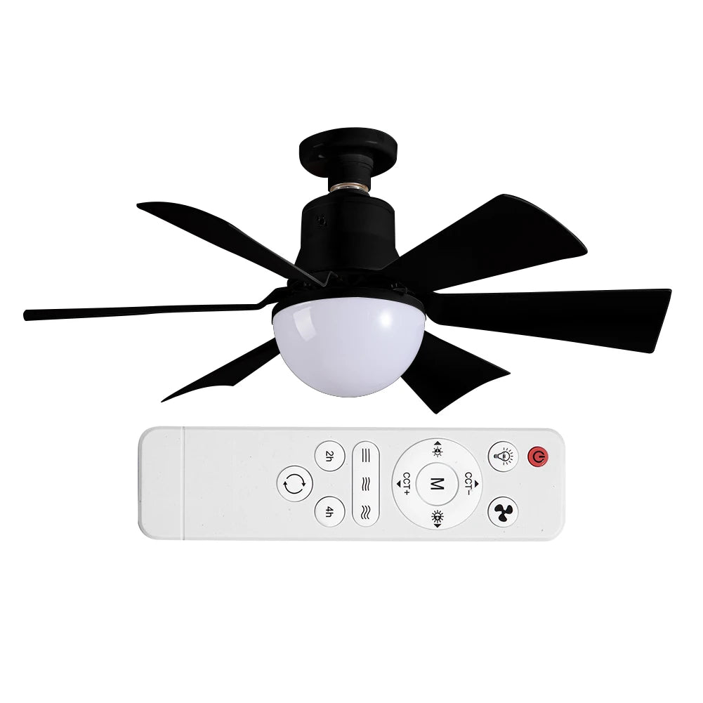 Sikiwind Ceiling Fan With Remote 3 Speed Dimmable Light