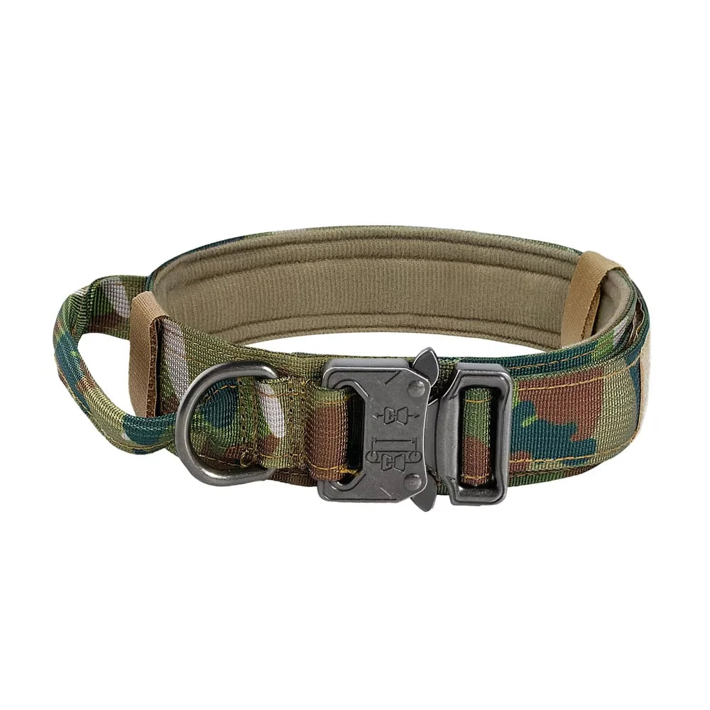 Adjustable Dog Training Collar And Leash Set With Handle