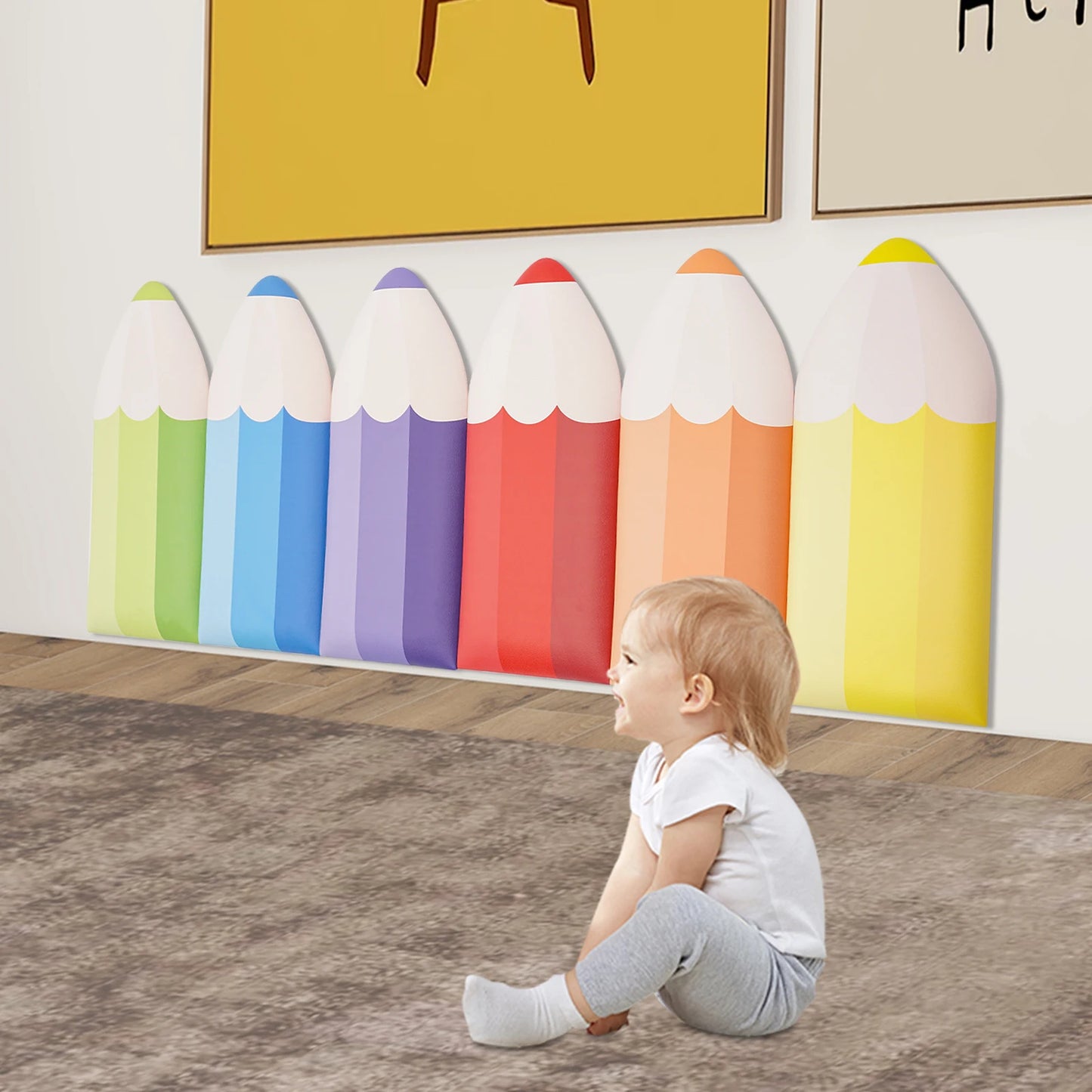 Pencil Wall Padding For Kids AntiCollision SelfAdhesive
