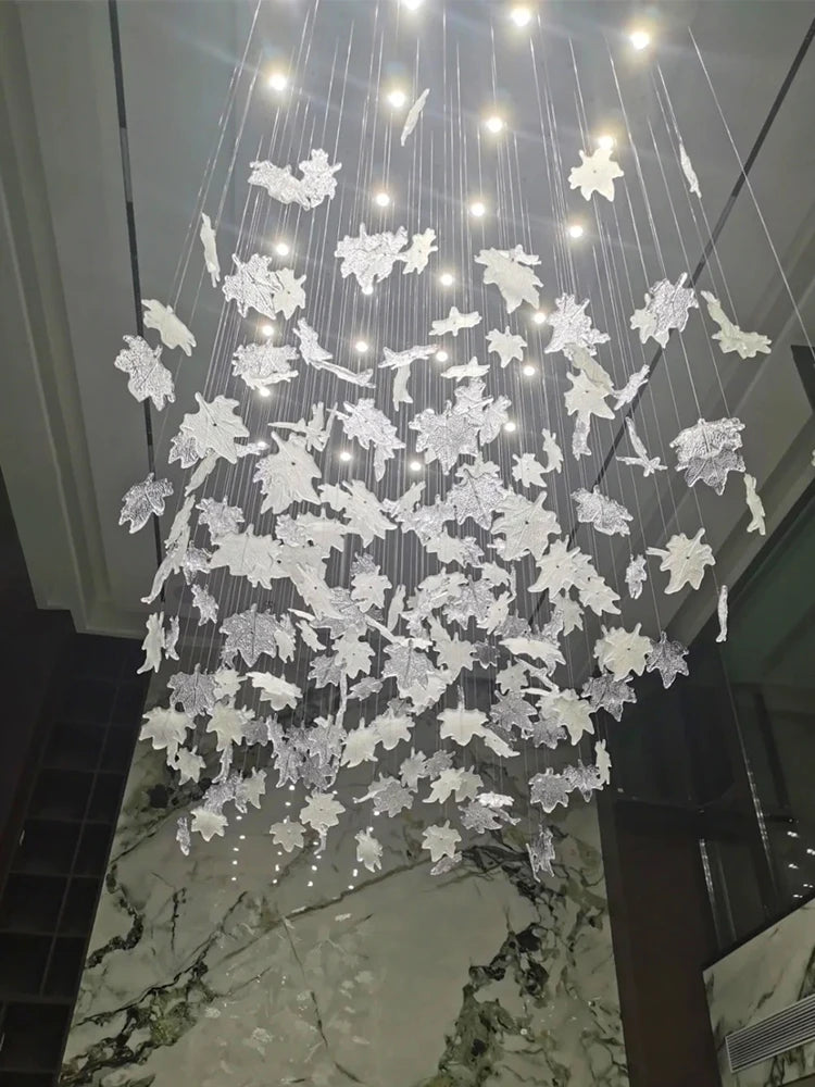 Yingxuan Hanging Lights Chandelier For High Ceiling