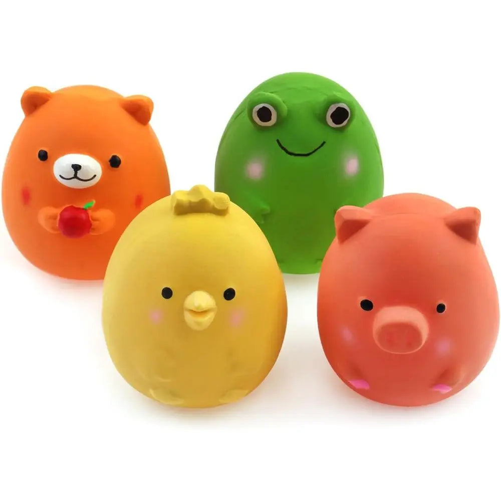Soft Latex Squeaky Dog Ball Interactive Puppy Toy