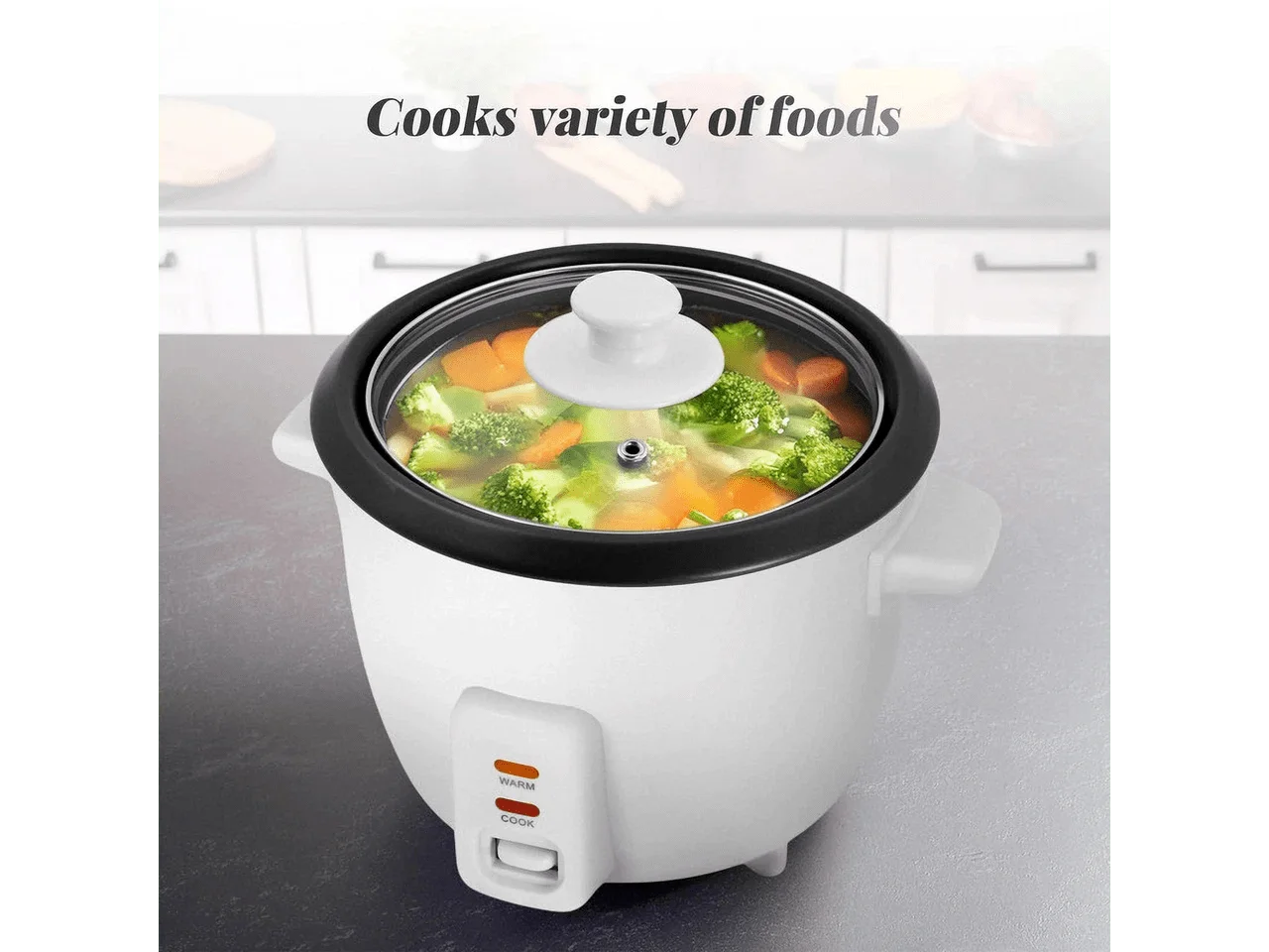 XMSJ ERC500 Nonstick Rice Cooker With Steam Tray