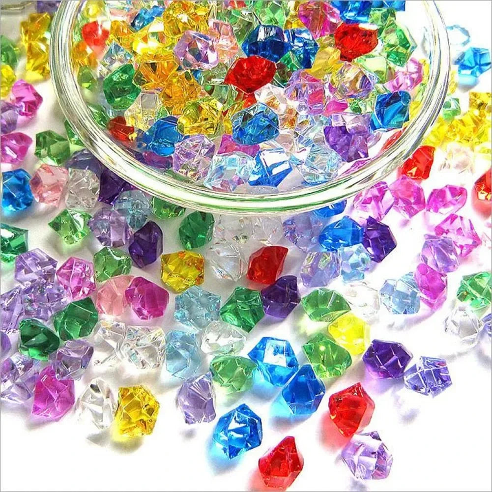 Crystal Clear Crushed Ice Stones For Vase Filler Decor