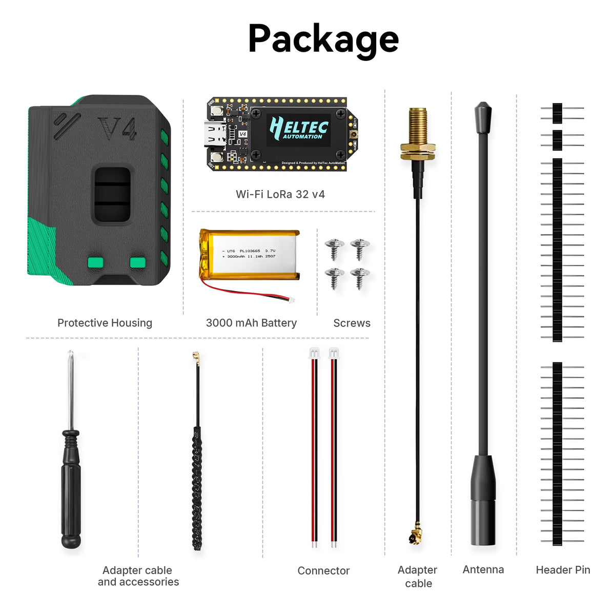 Heltec Automation ESP32 LoRa V4 Development Kit