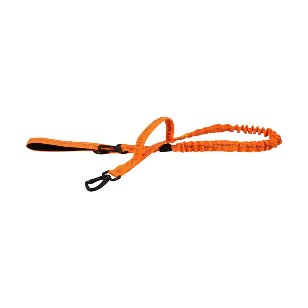 Military Dog Leash With Elastic Rope And Quick Release